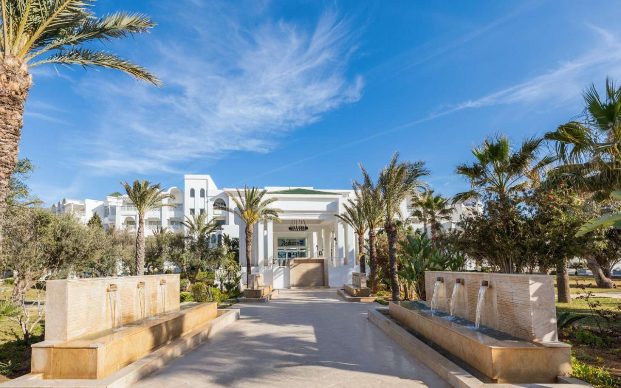 Radisson Blu Resort & Thalasso Hammamet Exterior photo The entrance of the hotel